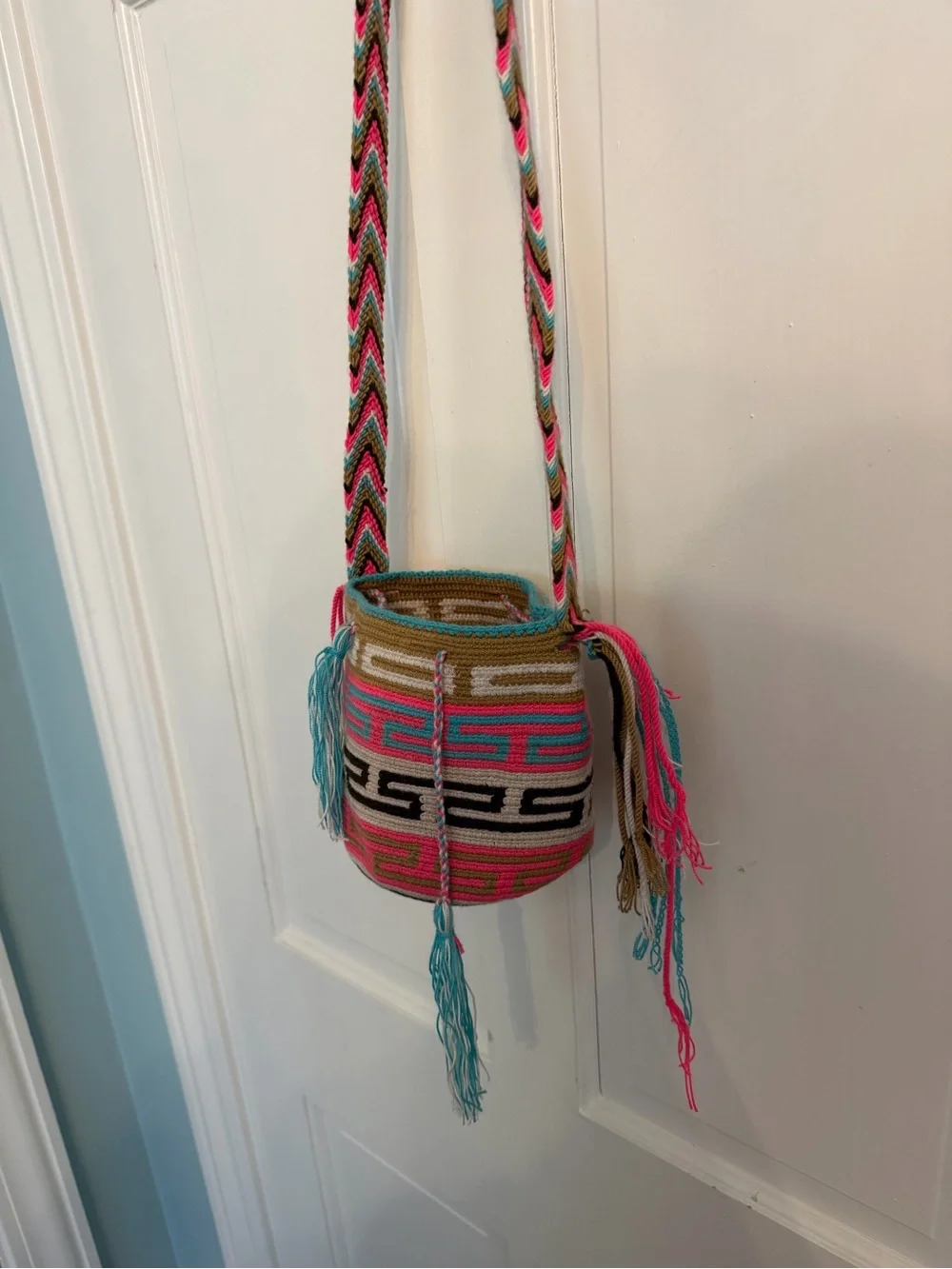 N/A handwoven multicolor
